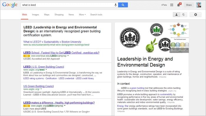 Google 2014 SERP Concept v2