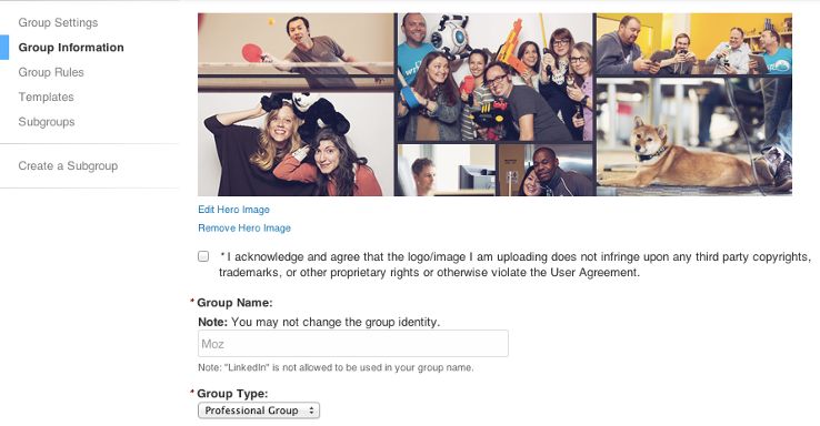 Change that LinkedIn Group name