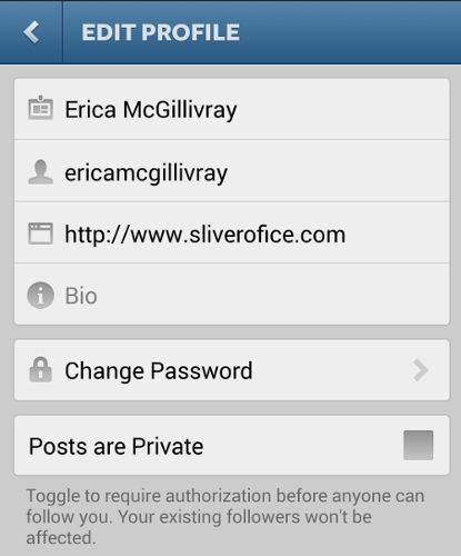 Change your Instagram username