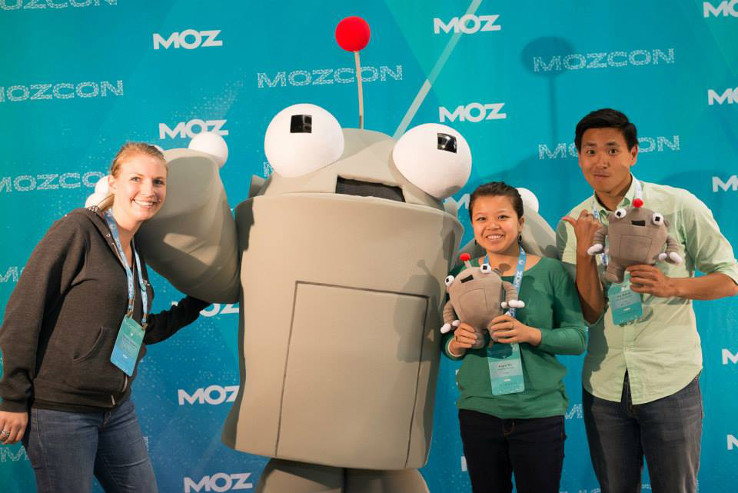 Roger and friends at MozCon