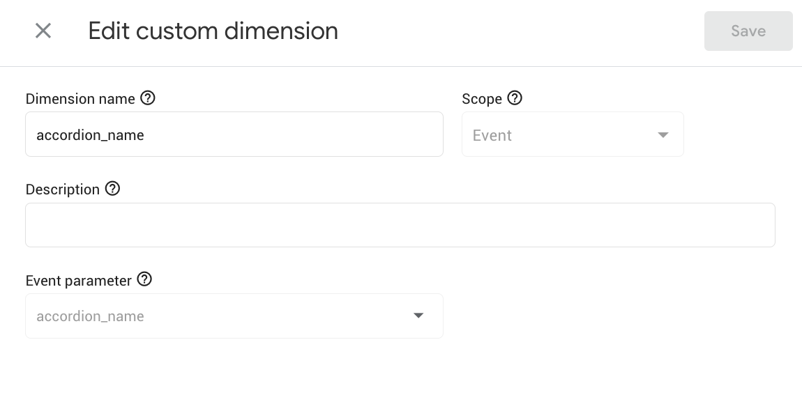 Screenshot of GA4’s Admin menu, where you can find “Custom definitions” under “Property”
