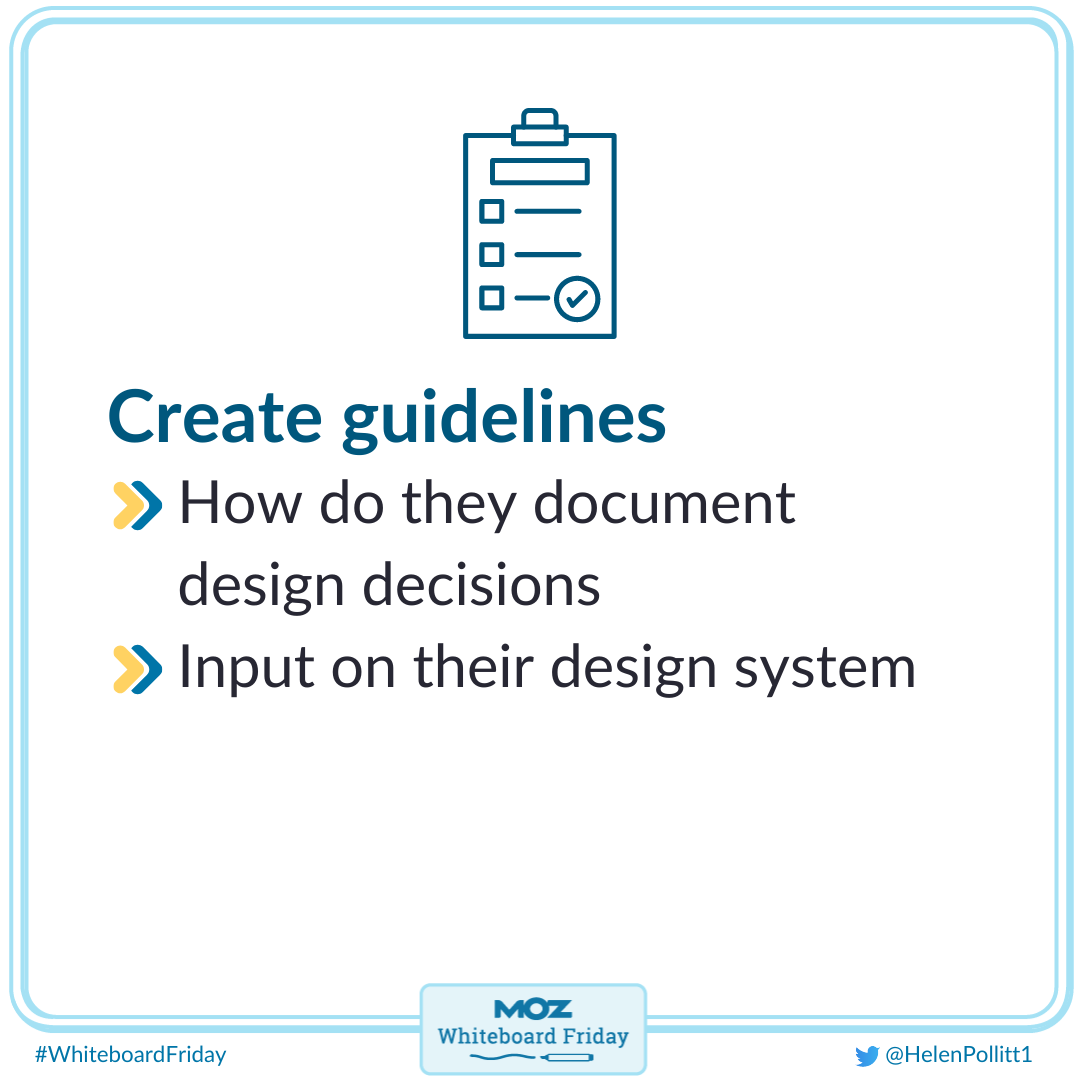 Tips to create guidelines for your UX team