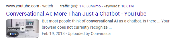 Conversational AI: More Than Just a Chatbot video