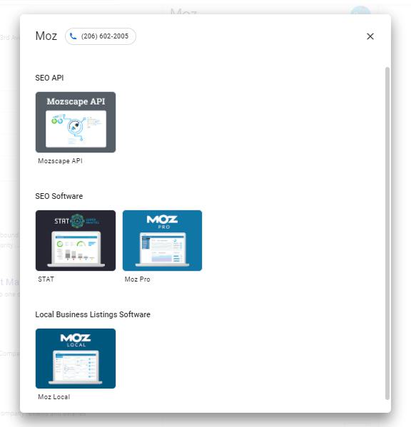 Clicking on 'view all' to view all listed products.