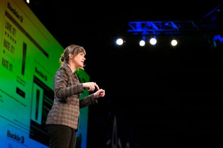 A Litsa on the MozCon 2013 stage
