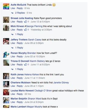 Comments on a Facebook MPA